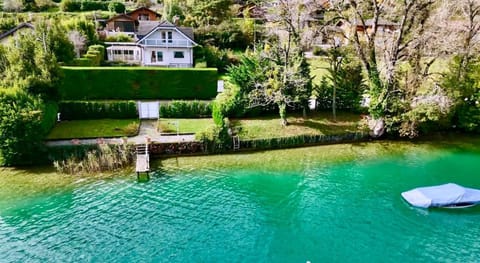 Property building, Bird's eye view, Lake view