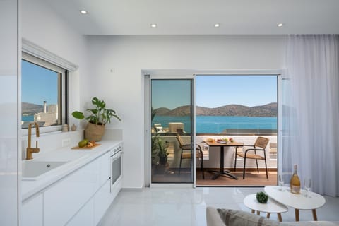 Balcony/Terrace, Kitchen or kitchenette, Sea view