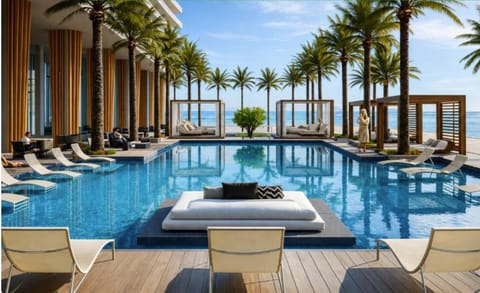 Pool view, Swimming pool
