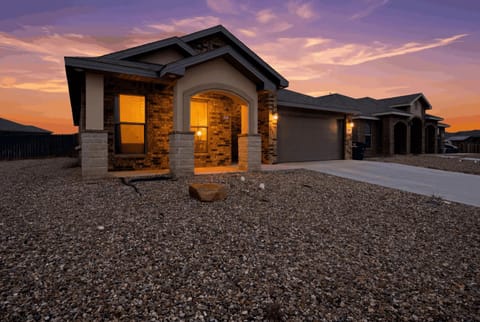 Property building, Sunset