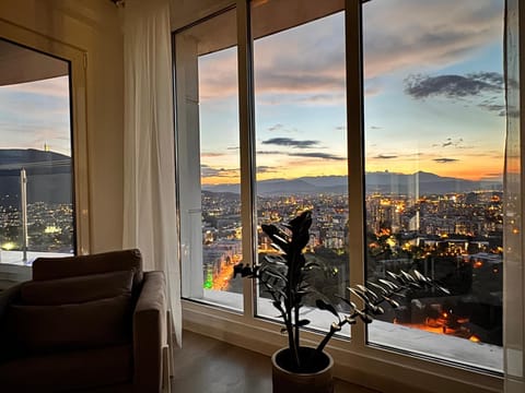 City view, Sunset