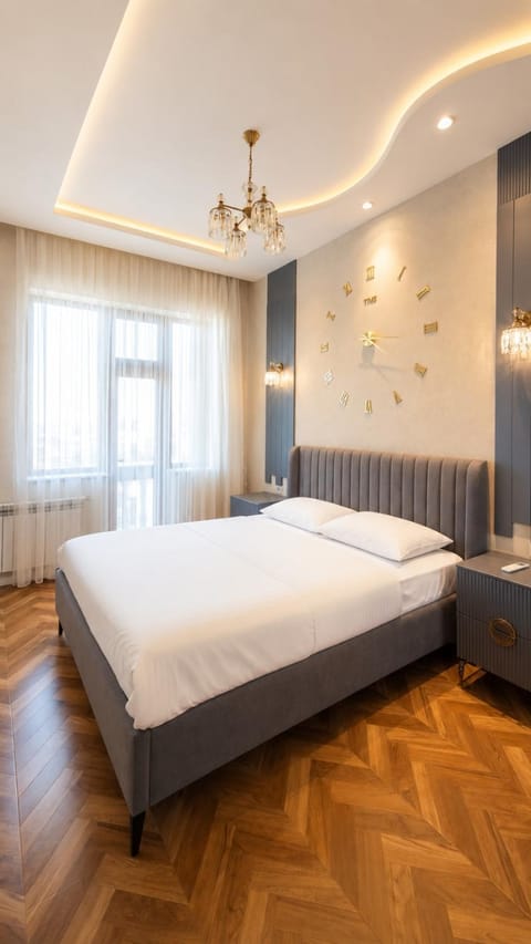 Bedroom, air conditioner