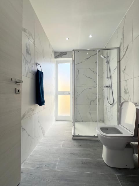Shower, Toilet, Bathroom, towels