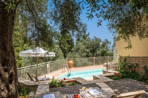 Natural landscape, Garden, View (from property/room), Balcony/Terrace, Garden view, Pool view, Swimming pool, sunbed