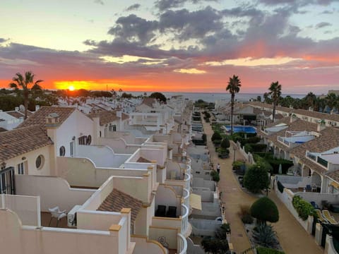 Sea view, Street view, Sunrise