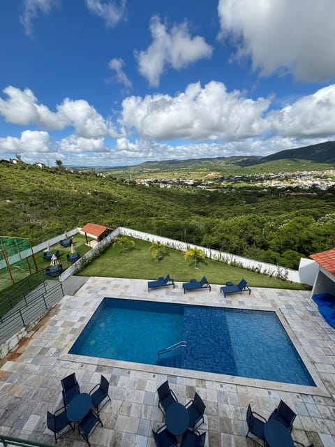 Day, Natural landscape, Mountain view, Pool view, Swimming pool, sunbed