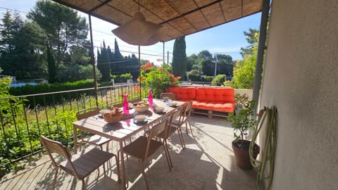 Patio, Balcony/Terrace, Garden view