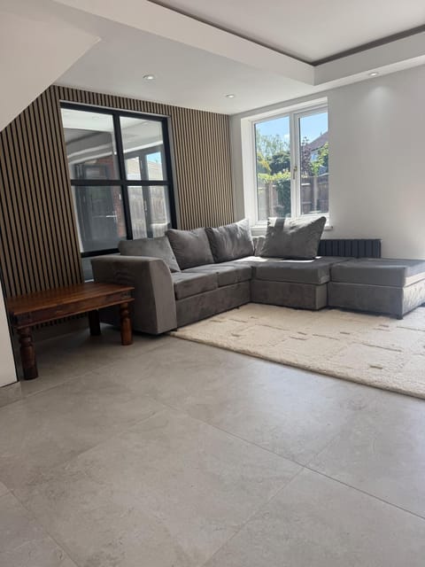 Living room, Seating area, Garden view, furniture