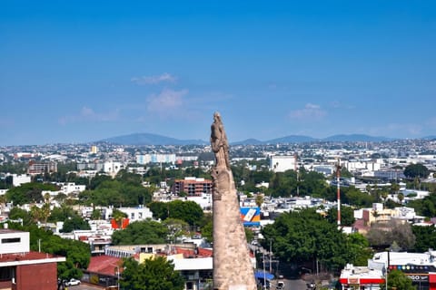 Bird's eye view, Photo of the whole room, City view