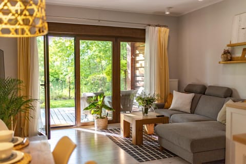 Living room, Seating area, Garden view, River view