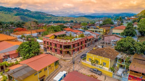 Off site, Bird's eye view