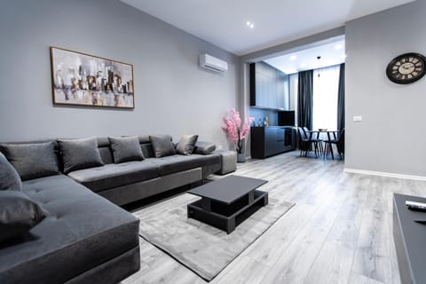 Living room, Seating area, air conditioner