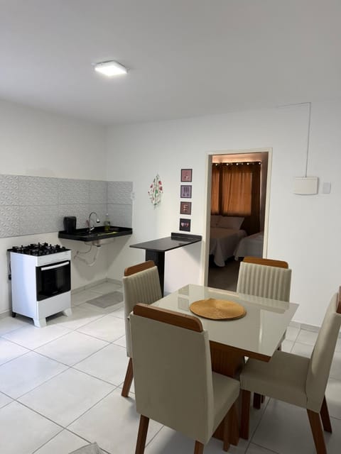 Kitchen or kitchenette, Living room, Dining area, oven, stove