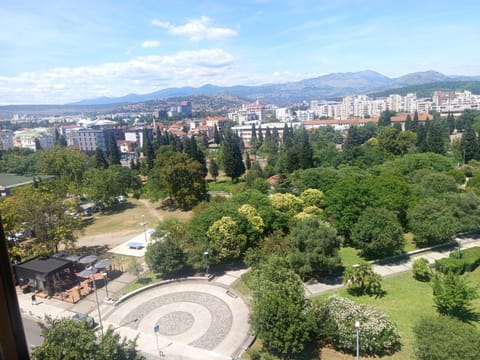 Nearby landmark, Spring, Day, Natural landscape, Bird's eye view, City view, Mountain view, Location