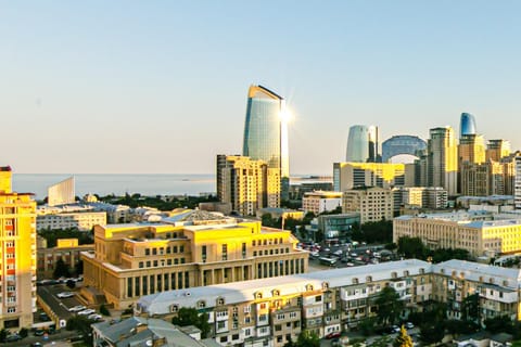 Day, City view, Sea view