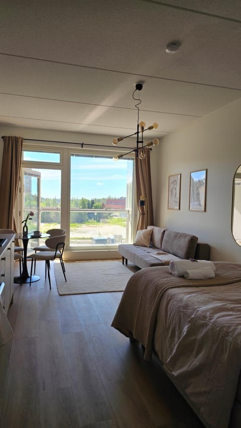 Bed, Living room, Photo of the whole room, Bedroom