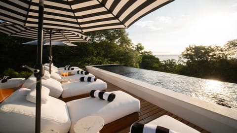 Natural landscape, View (from property/room), Pool view, Swimming pool, sunbed