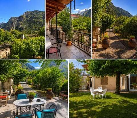 Patio, Natural landscape, Garden, Garden view, Mountain view