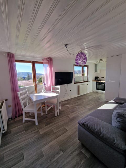 View (from property/room), Kitchen or kitchenette, Living room, Dining area