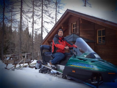 Property building, Day, People, Winter