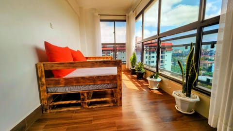 Bed, Solarium, View (from property/room), Balcony/Terrace, Balcony/Terrace, Seating area