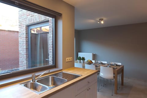 Property building, Dining area, Garden view