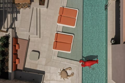 Pool view, Swimming pool, Swimming pool, sunbed