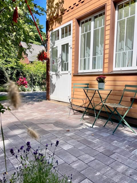 Property building, Patio