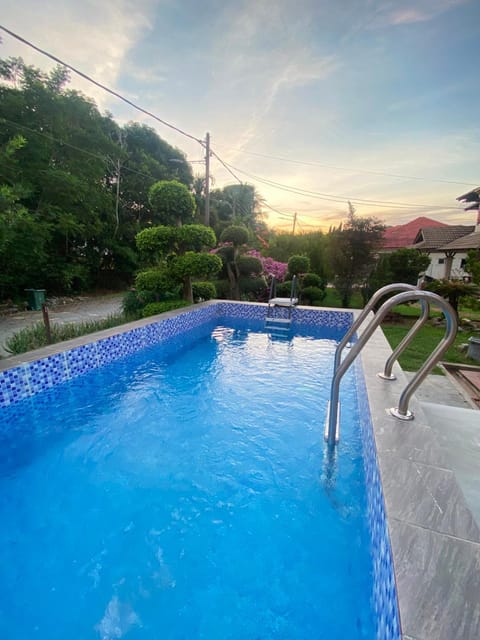 Day, Natural landscape, Pool view, Swimming pool, Swimming pool, Sunset