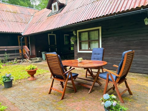 Spring, Garden, Dining area