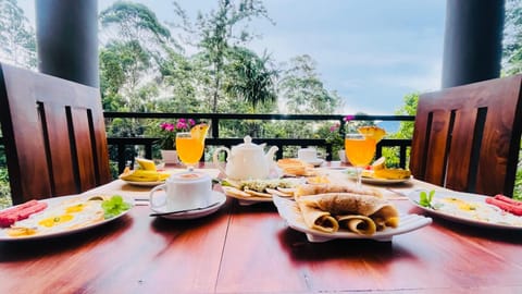 Day, View (from property/room), Balcony/Terrace, Food and drinks, Food, Breakfast, Continental breakfast