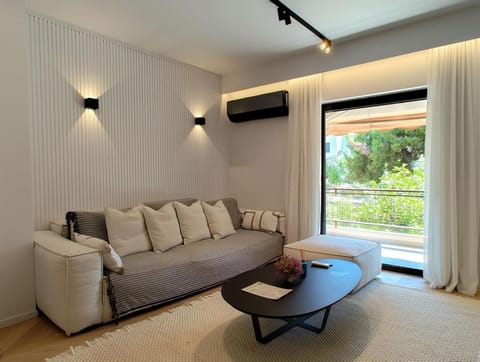 Living room, air conditioner