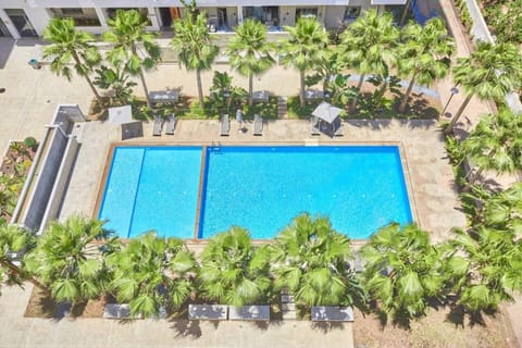 Spring, Day, Bird's eye view, Garden, Garden view, Pool view, Swimming pool, sunbed