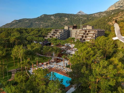 Spring, Day, Natural landscape, Mountain view, Pool view, Swimming pool, sunbed