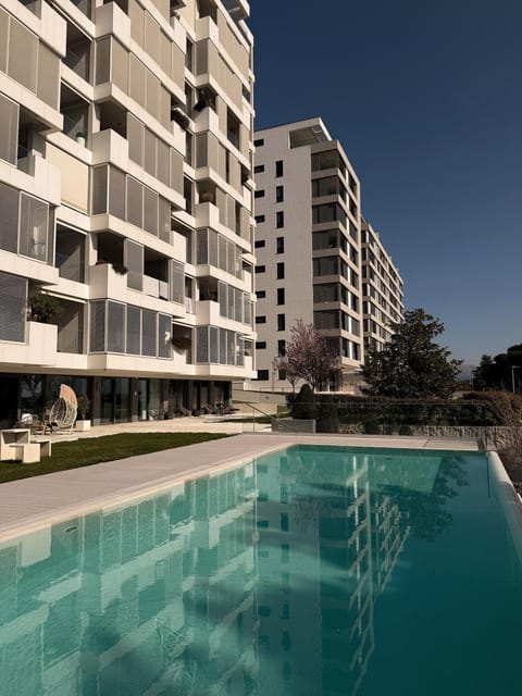 Property building, Day, Pool view