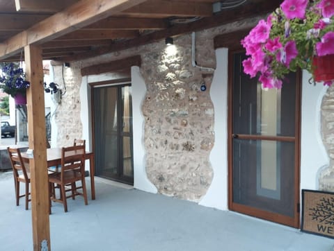 Property building, Patio