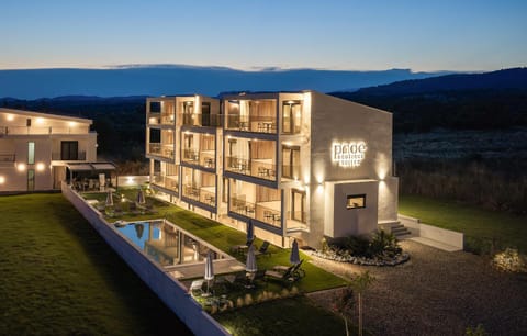 Property building, Night