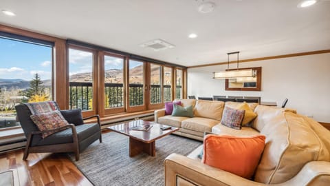 Day, Living room, Seating area, Mountain view, furniture, air conditioner