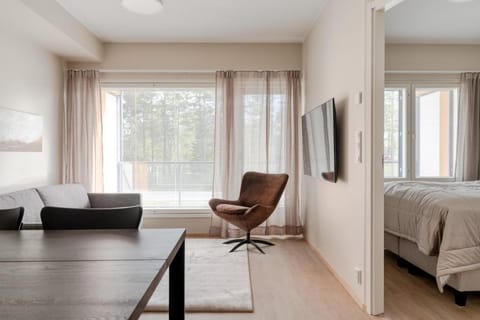 Bed, TV and multimedia, Living room, Bedroom