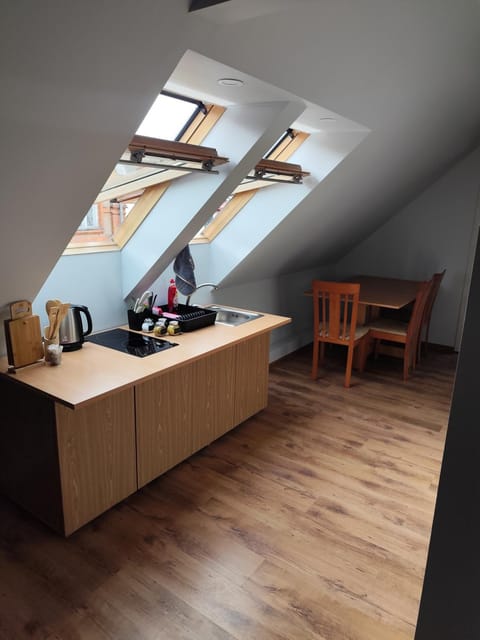 Kitchen or kitchenette, Dining area