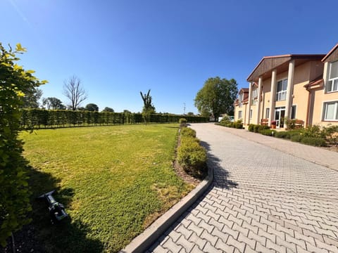 Property building, Garden view