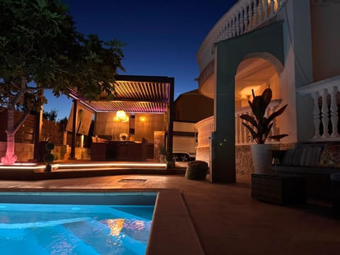 Off site, Night, Balcony/Terrace, Pool view, Swimming pool, Swimming pool