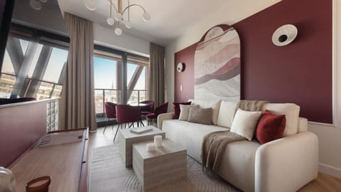Bed, TV and multimedia, Living room, Photo of the whole room, Seating area