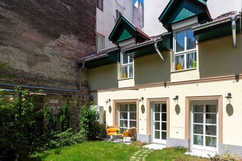 Property building, Garden view