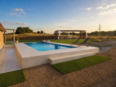 Natural landscape, Pool view, Swimming pool, sunbed