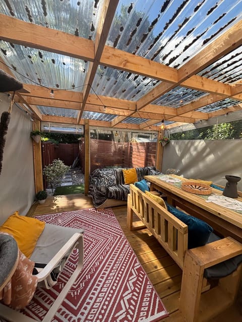 Patio, Garden, Garden, Balcony/Terrace, Garden view