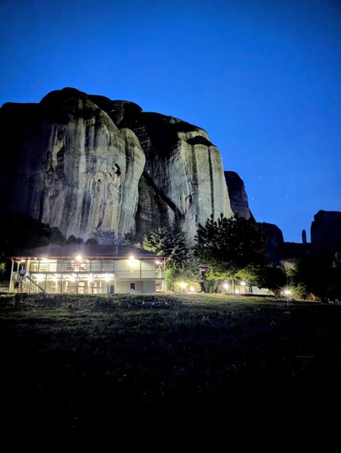 Nearby landmark, Night, Natural landscape, Mountain view