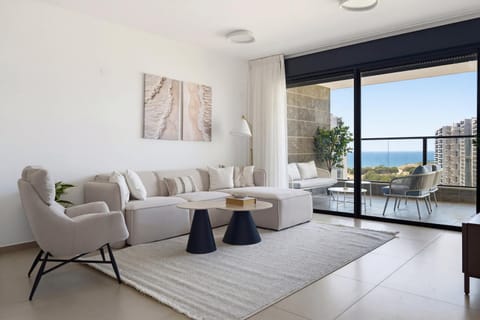 Day, Living room, Seating area, Sea view