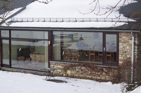 Winter, Garden, Balcony/Terrace, Garden view