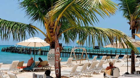 Nearby landmark, Restaurant/places to eat, Restaurant/places to eat, Day, Natural landscape, Activities, Beach, Area and facilities, sunbed